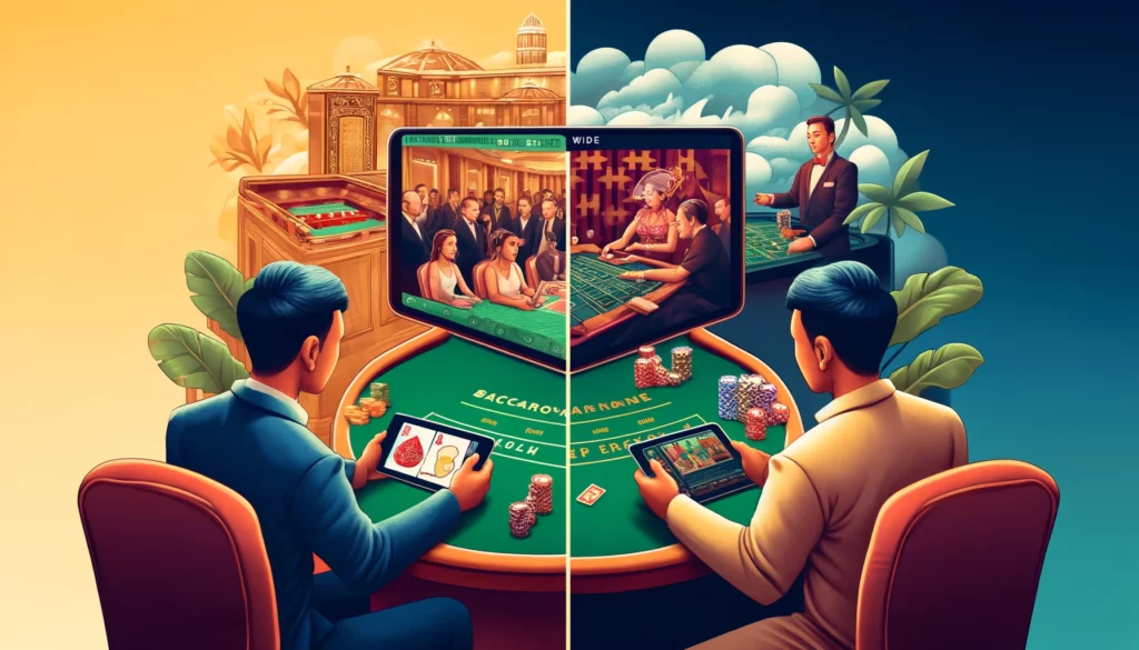 Live dealer hosting a blackjack game with players interacting via video