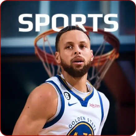 Professional basketball game in action